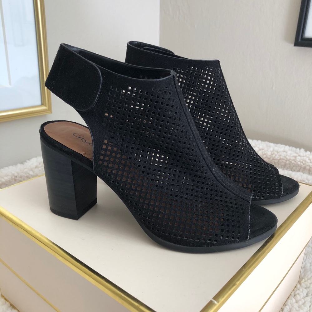 Peep Toe Booties